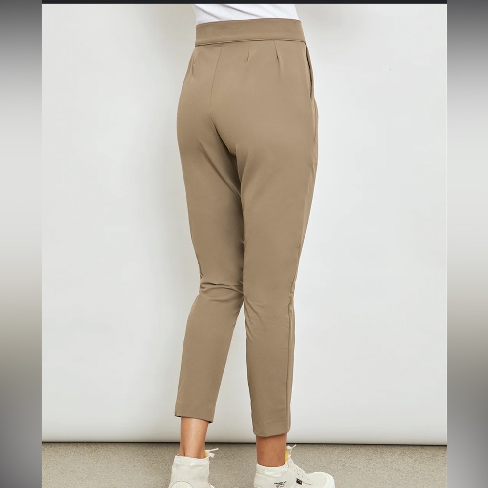 Carbon38 Pintuck Trouser Tan Sz XL
